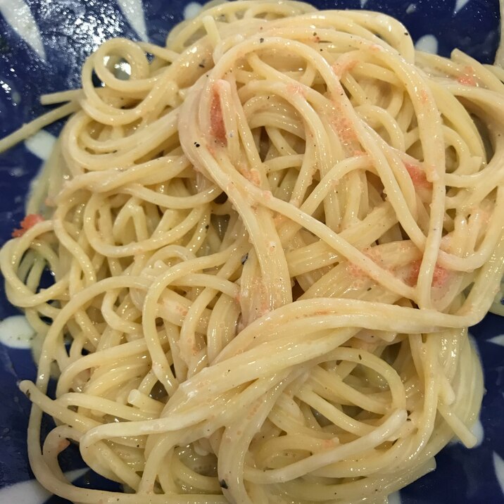 明太子クリームパスタ